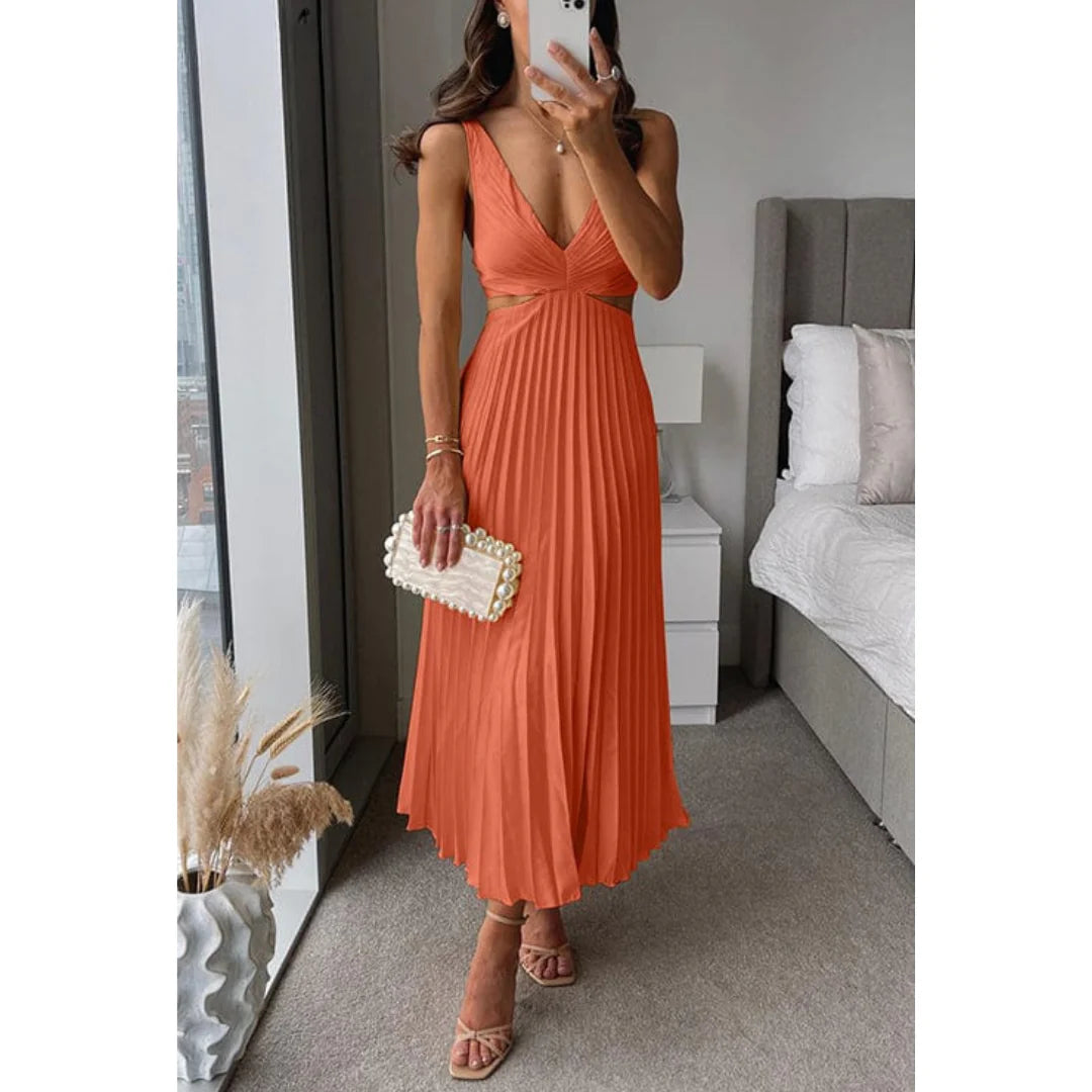 Plissée Kleid