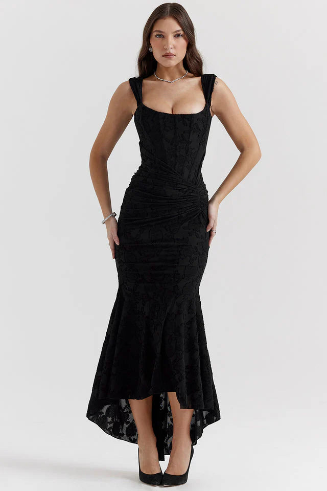 Ella | Midikleid mit Wickeloptik