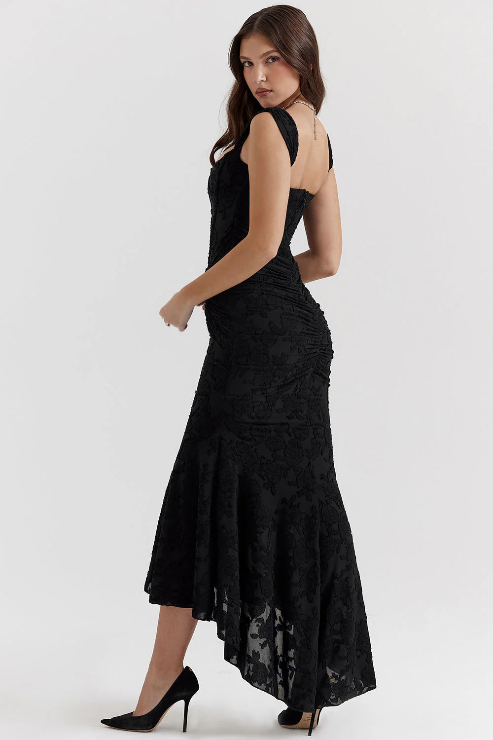 Ella | Midikleid mit Wickeloptik