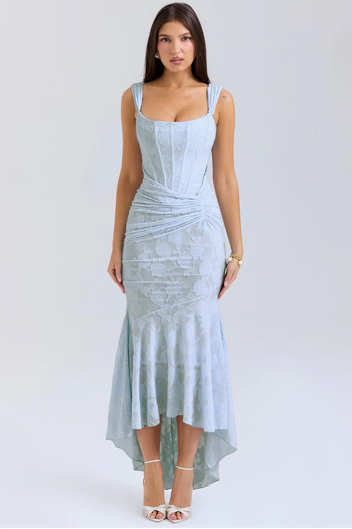 Ella | Midikleid mit Wickeloptik