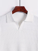Slim Fit Knitted Polo Shirt