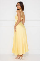 Lemon Grace Maxikleid