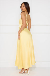 Lemon Grace Maxikleid