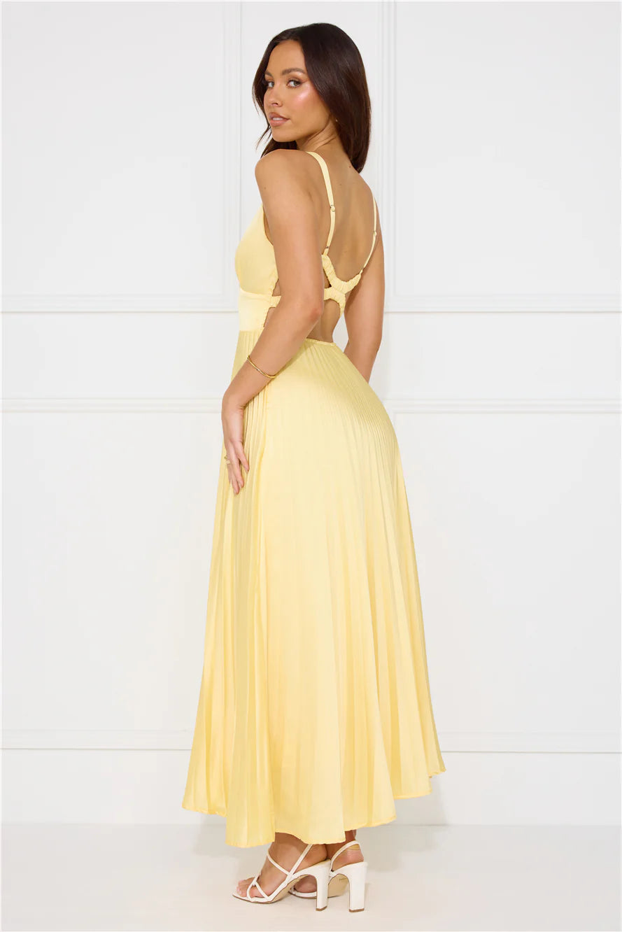 Lemon Grace Maxikleid
