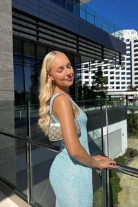 Elsie – Ärmelloses Maxikleid
