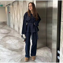 Elegantes Denim-Set