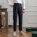 Noir Slim-Fit Cropped Anzugshose