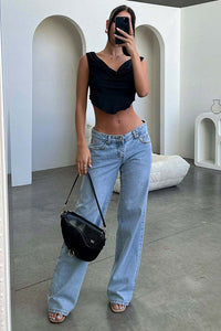 Luxe Low Waist Jeans