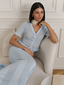 Serena-Set aus Shirt & Maxirock