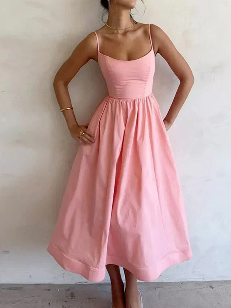 Luise - Spaghettiträgerkleid