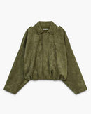 Oversize Verve Wildlederjacke