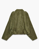 Oversize Verve Wildlederjacke