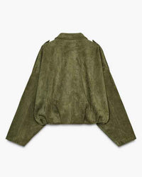 Oversize Verve Wildlederjacke