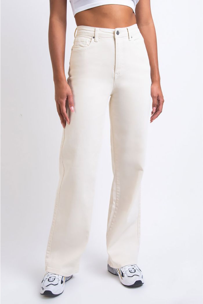 High Straight Jeans