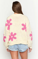 Luisa - Blumen Pullover