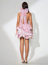 Aurora – Bouffant Dress in Rosé
