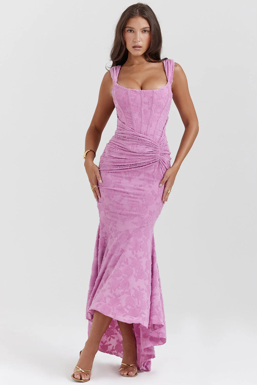 Ella | Midikleid mit Wickeloptik
