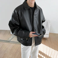 Essential Lederjacke