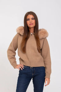 Elegance Kunstpelz Jacke