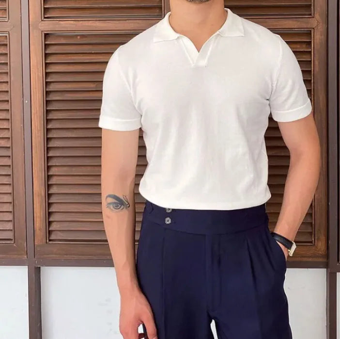 Noir Luxe Slim T-Shirt