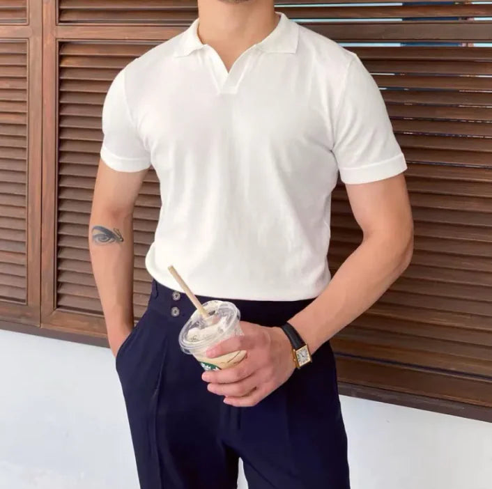 Noir Luxe Slim T-Shirt
