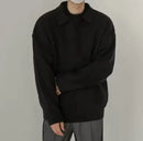 Noir Comfort Knit Sweater