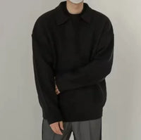 Noir Comfort Knit Sweater